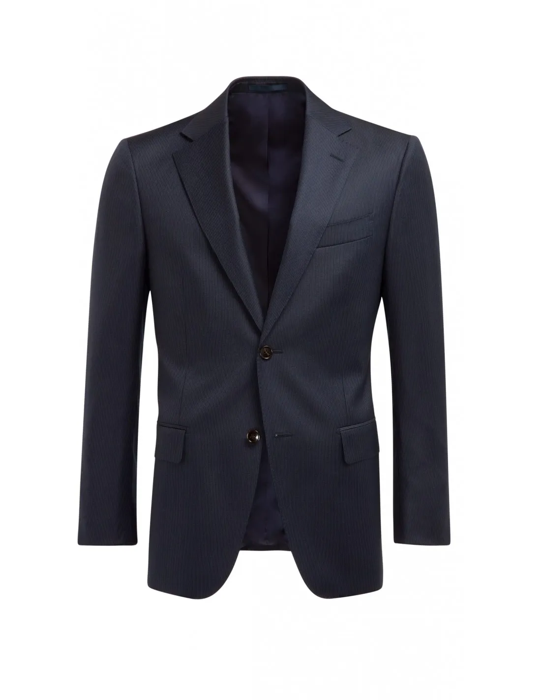 Abito in lana sallietta blu gessato