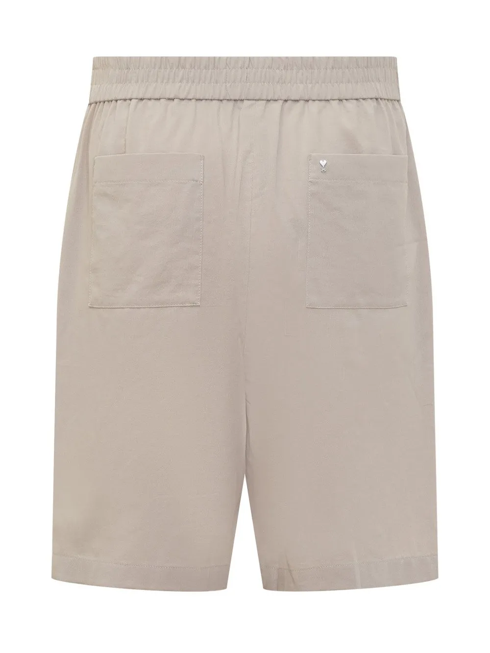 AMI ALEXANDRE MATTIUSSI Bermuda in Cotone con Logo  