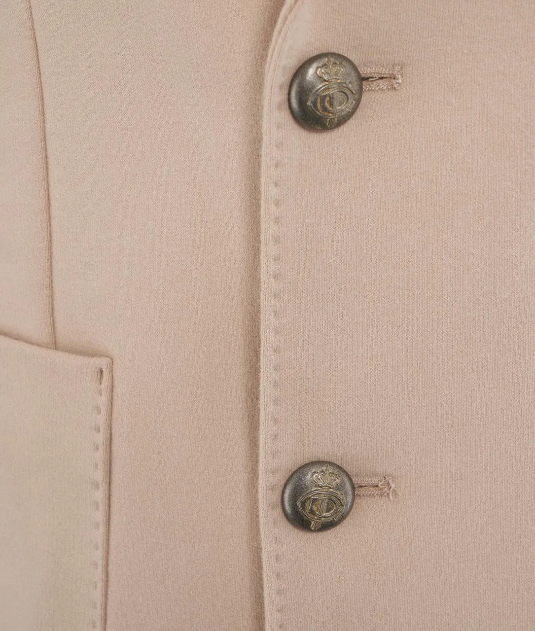Blazer doppiopetto beige beige