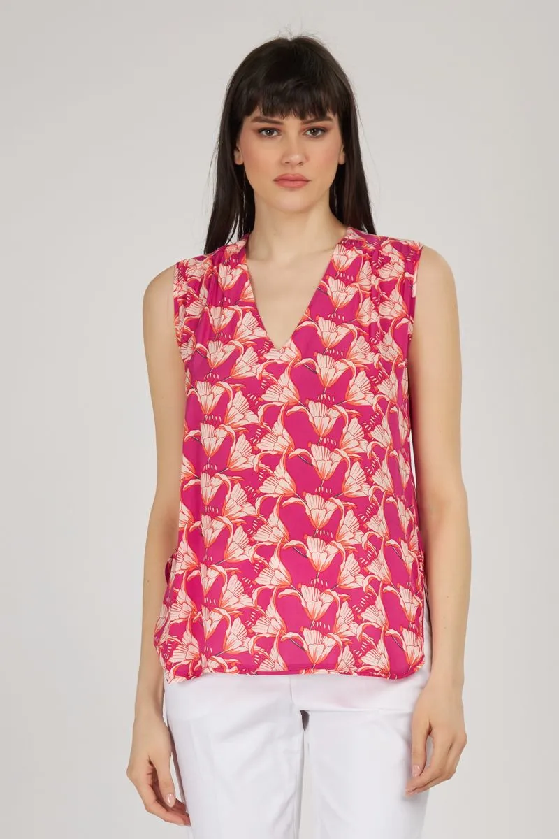 Camicia Donna Fucsia