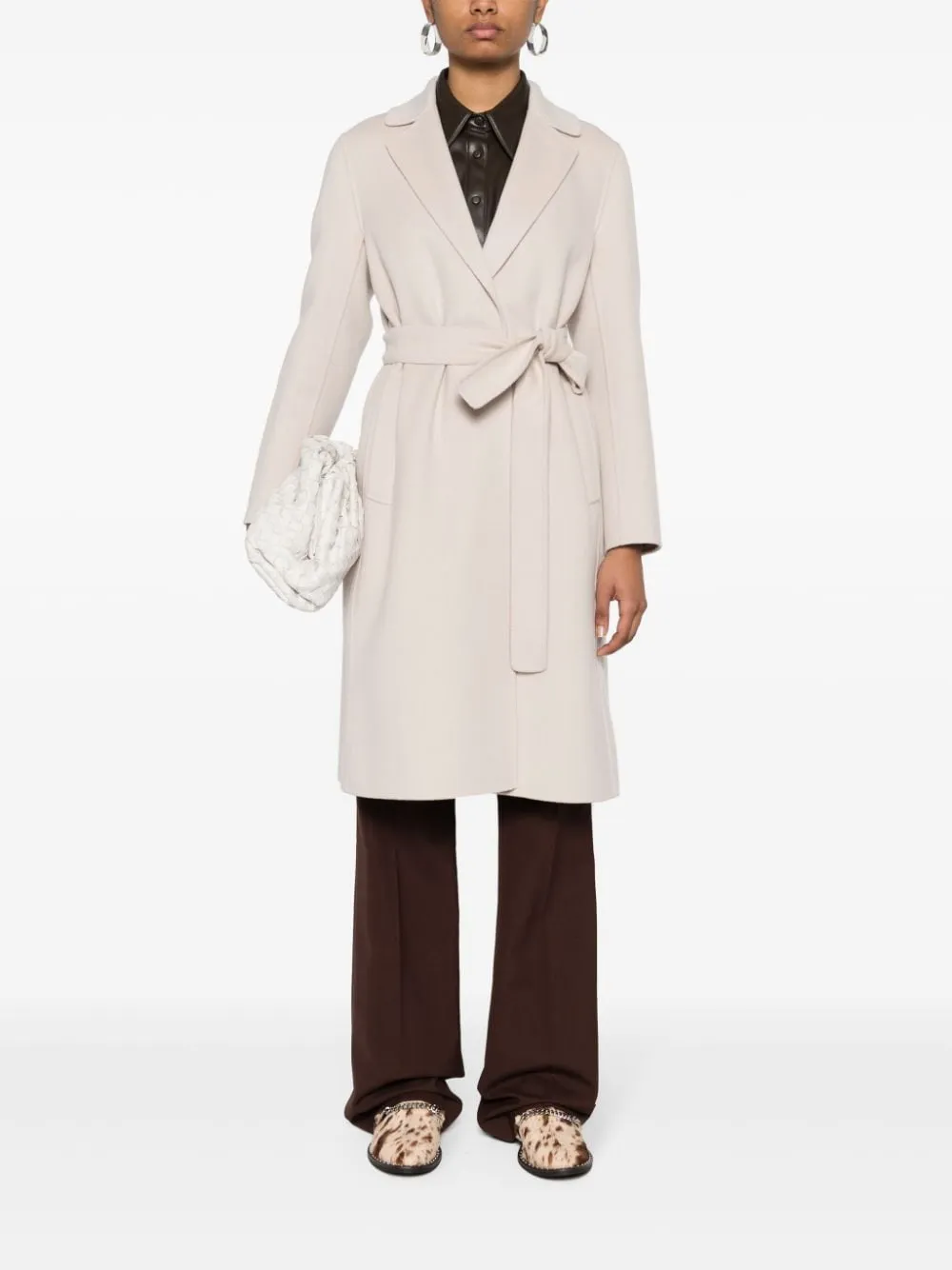 Cappotto paolino in bianco - donna