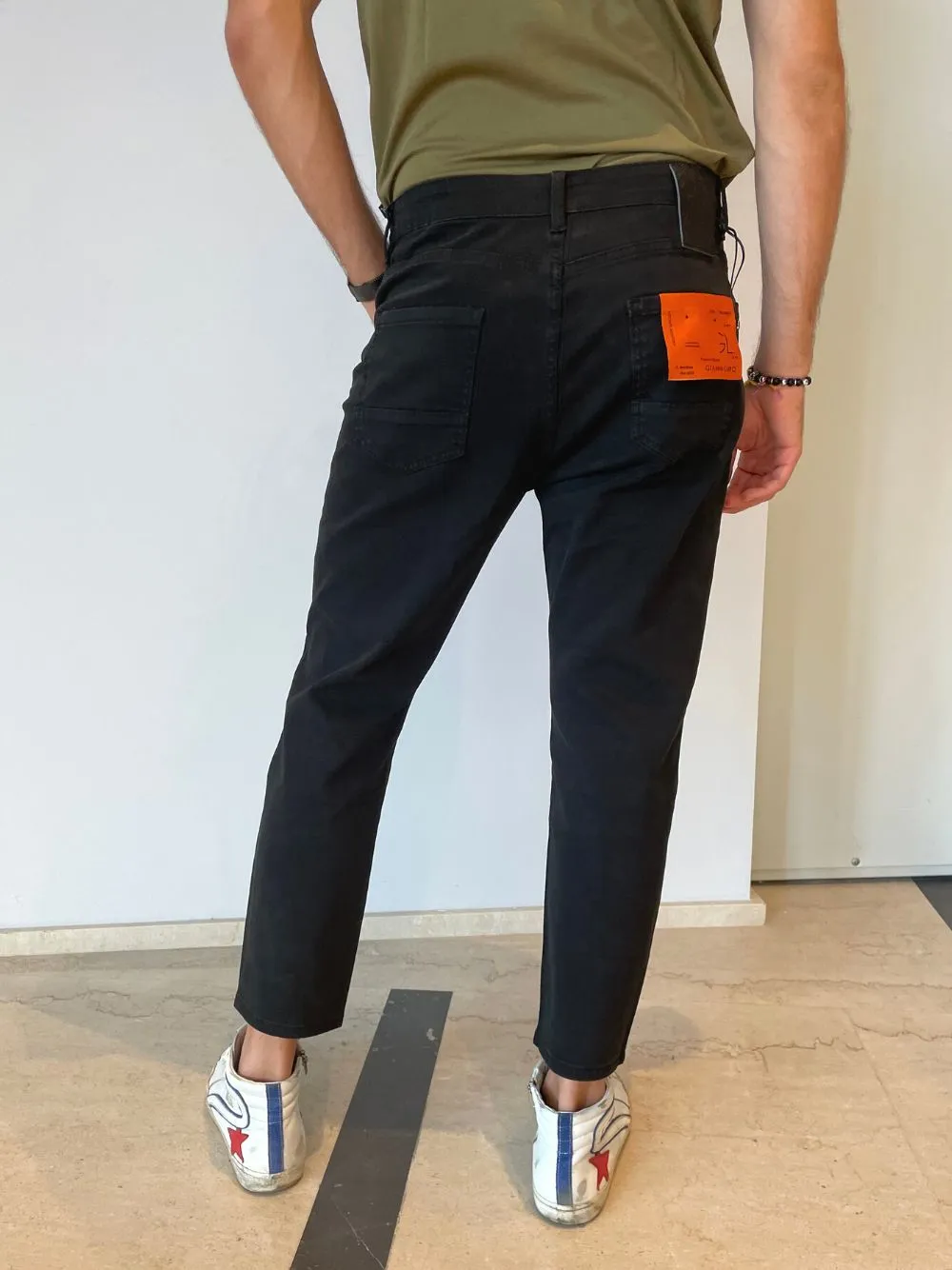Jeans cooper strappi ginocchio gl