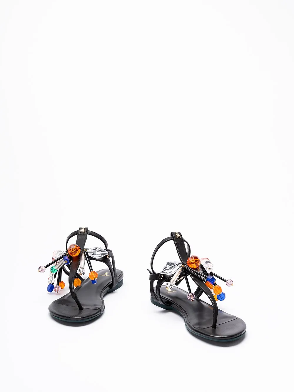 `Minimal Shape` Flat Sandals