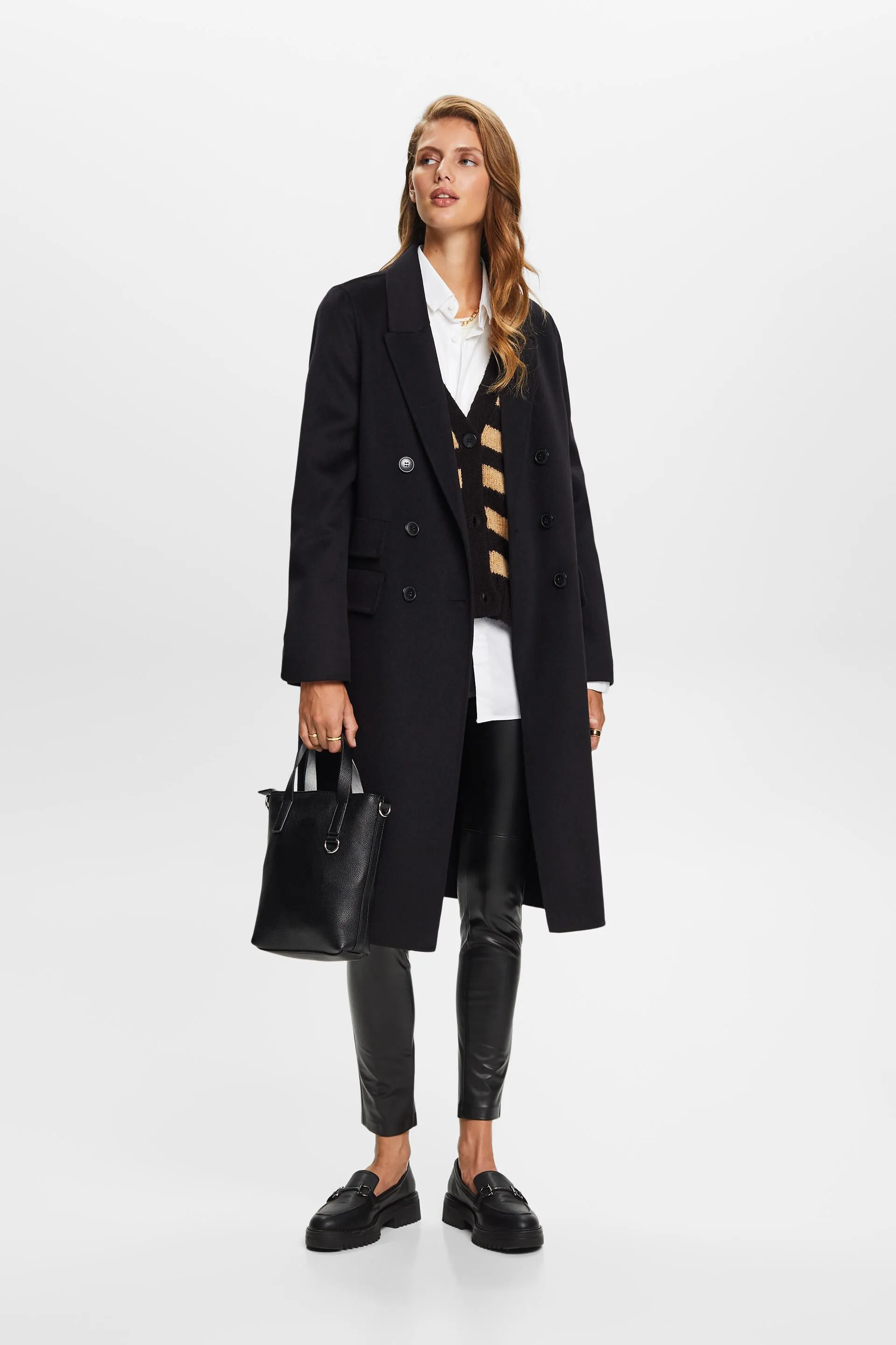 Pantaloni in similpelle