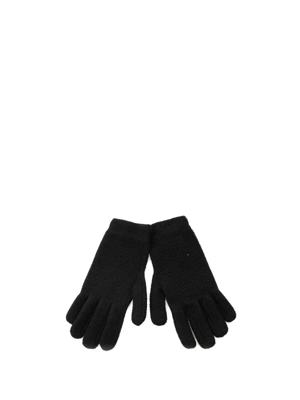 Pure cashmere honeycomb glove