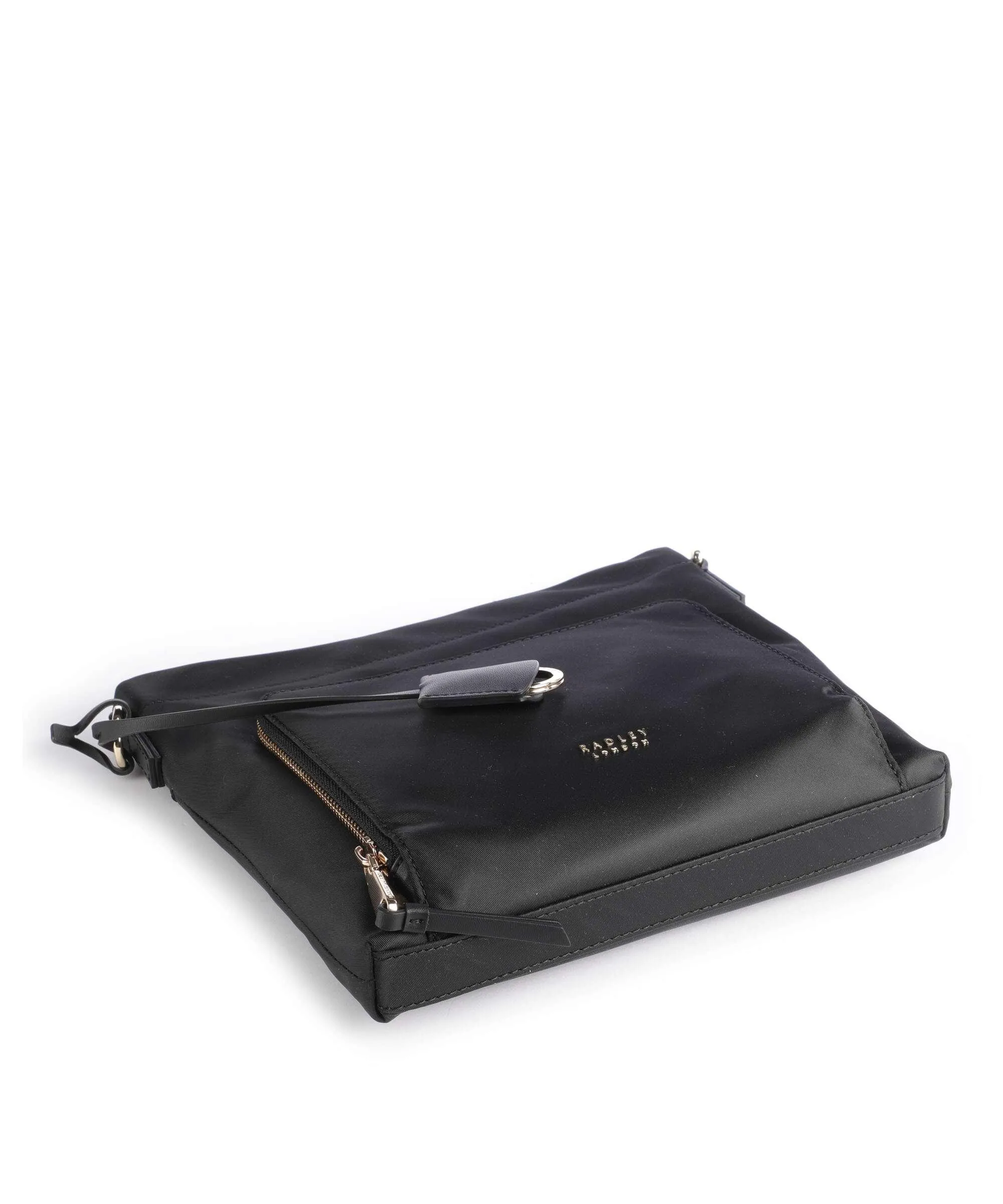  Radley London Finsbury Park Borsa a tracolla poliestere riciclato nero  