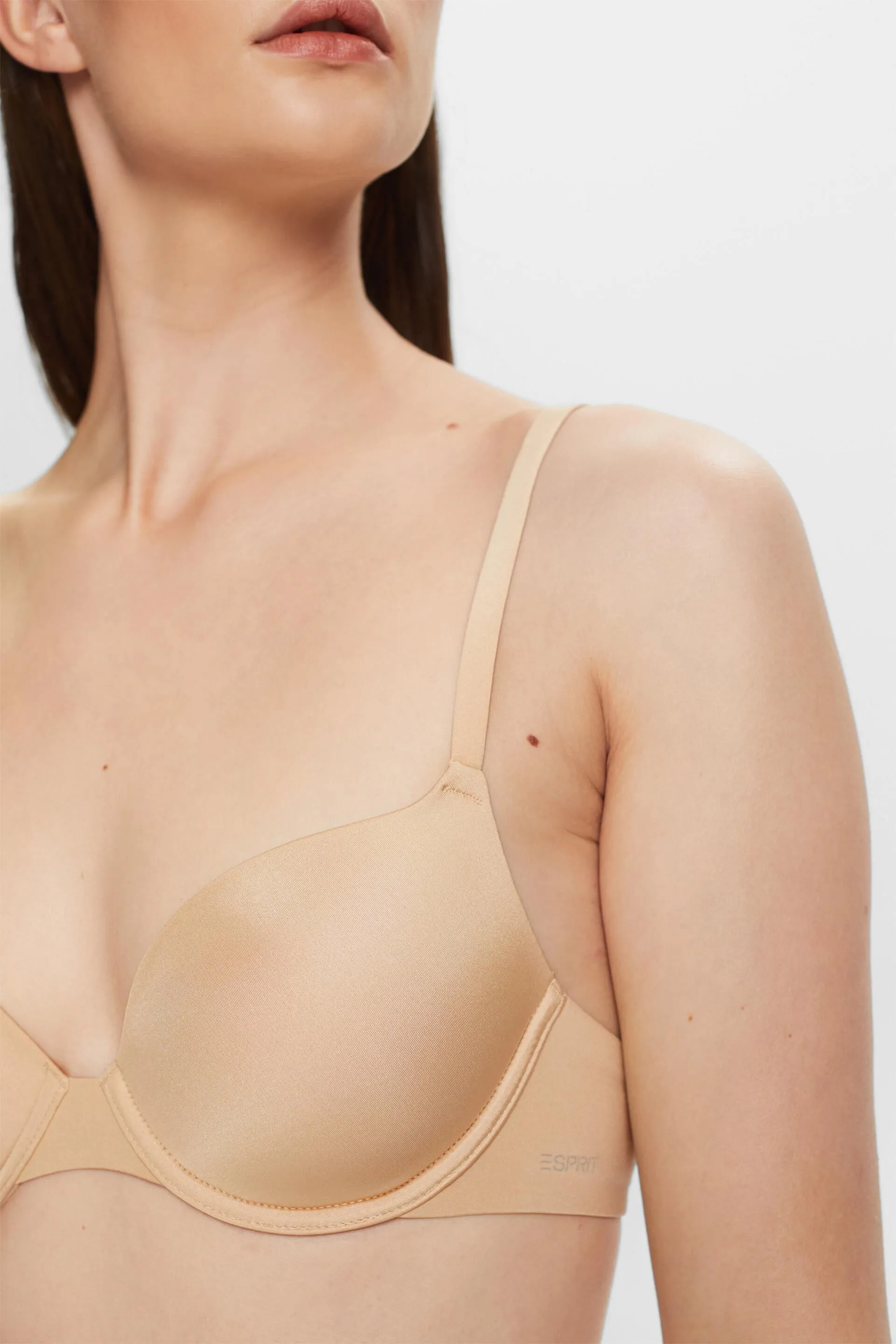 Reggiseno in microfibra imbottito e con ferretto