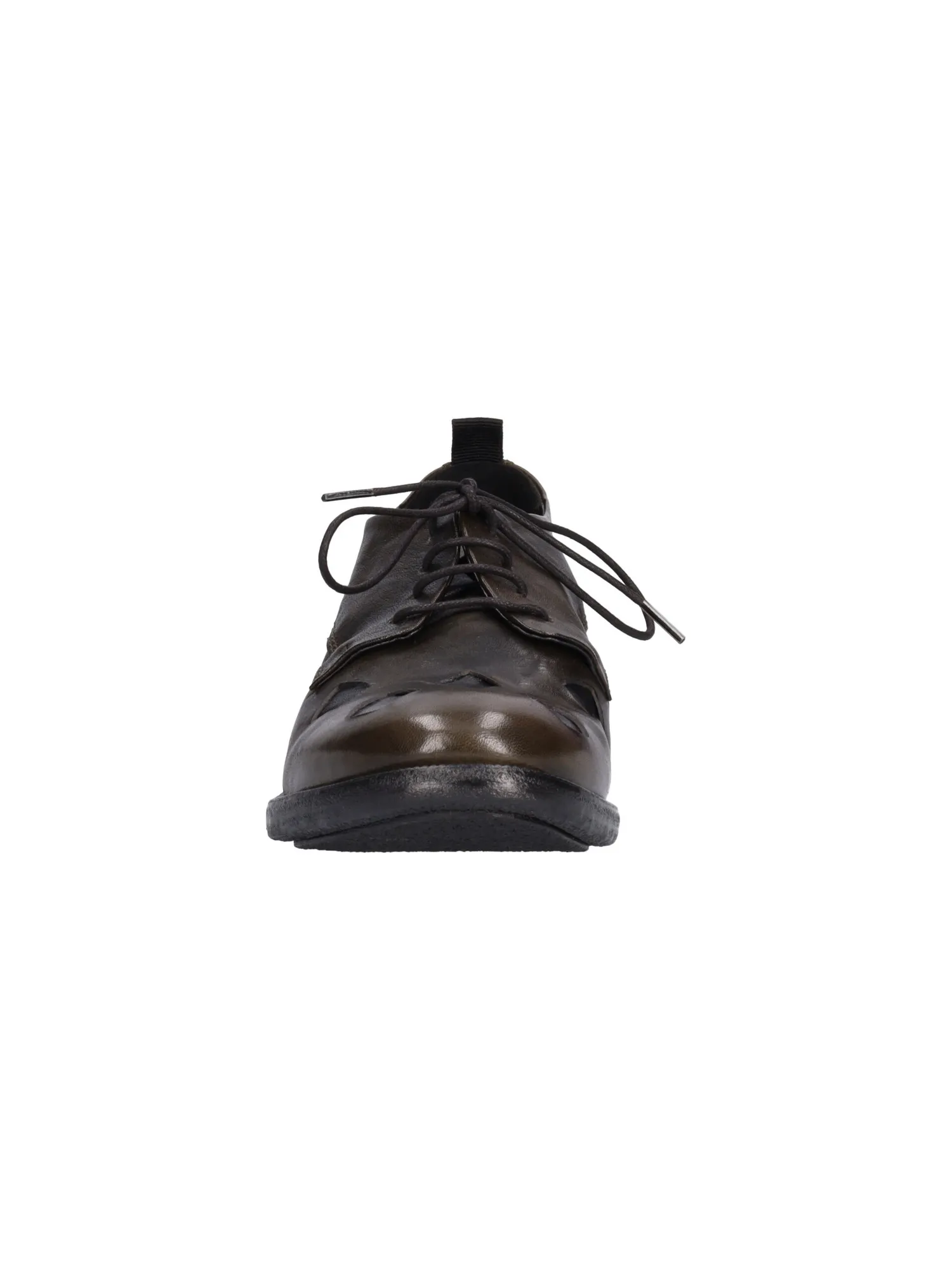 Scarpa stringata Sinapsi da donna verde