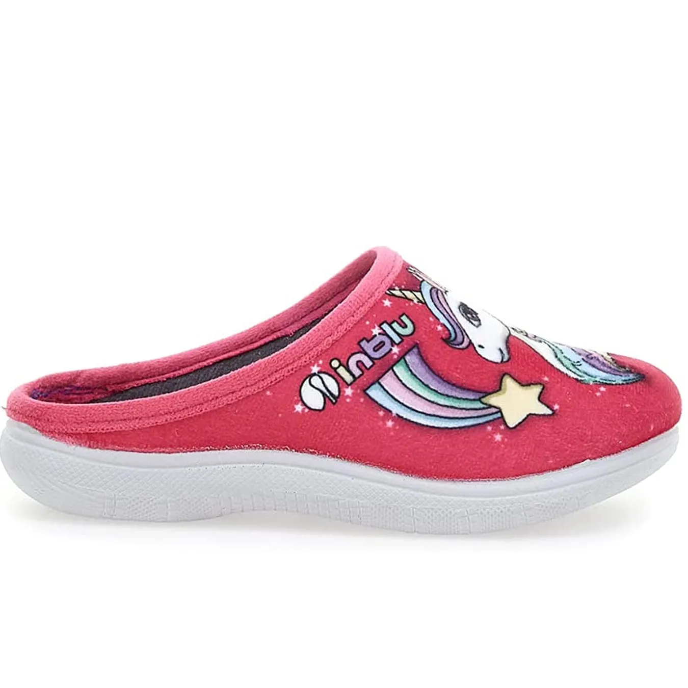 Scarpe da Bambina - INBLU Art. B945pantofola fuxia con unicorno