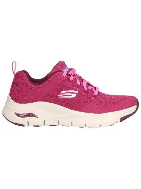 Sneaker Skechers ArchFit da donna viola